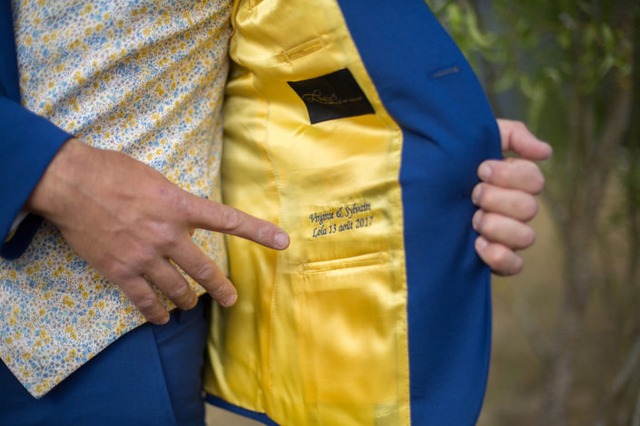 mariage veste carole doussin photographe